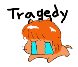 Is cat's?Baseball English sticker #6778228