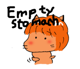 Is cat's?Baseball English sticker #6778240