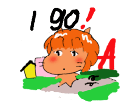 Is cat's?Baseball English sticker #6778243