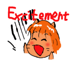 Is cat's?Baseball English sticker #6778245