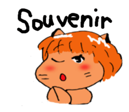 Is cat's?Baseball English sticker #6778246