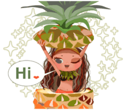 CHOU CHOU's Holiday in Hawaii [EX] sticker #6833071