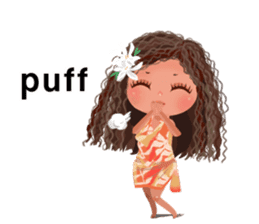 CHOU CHOU's Holiday in Hawaii [EX] sticker #6833079