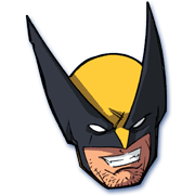 สติ๊กเกอร์ไลน์ X-MEN Wolverine