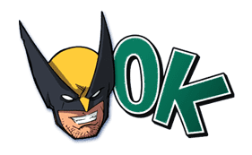X-MEN Wolverine sticker #20077