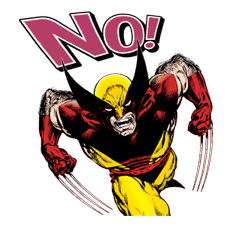 X-MEN Wolverine sticker #20078