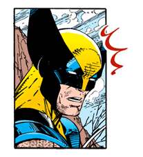 X-MEN Wolverine sticker #20079