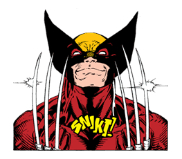 X-MEN Wolverine sticker #20082