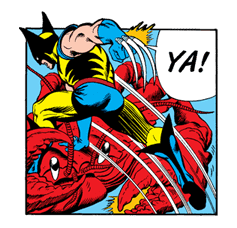 X-MEN Wolverine sticker #20087