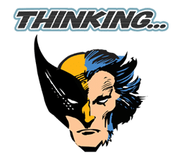 X-MEN Wolverine sticker #20091