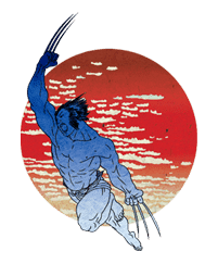 X-MEN Wolverine sticker #20093