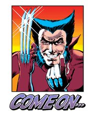X-MEN Wolverine sticker #20094