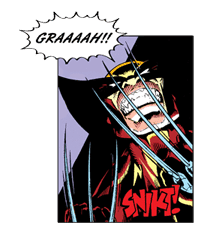 X-MEN Wolverine sticker #20097