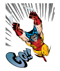 X-MEN Wolverine sticker #20098