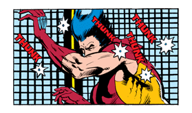 X-MEN Wolverine sticker #20100