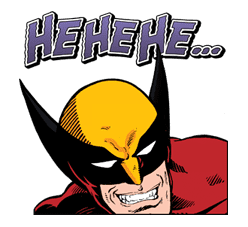 X-MEN Wolverine sticker #20102