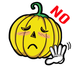 Trick or Treat (pumpkin)Halloween sticker #6930451