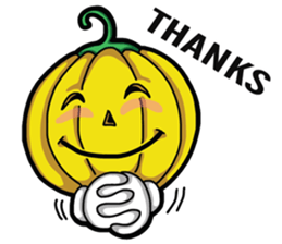 Trick or Treat (pumpkin)Halloween sticker #6930452