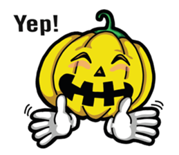 Trick or Treat (pumpkin)Halloween sticker #6930469