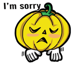 Trick or Treat (pumpkin)Halloween sticker #6930472