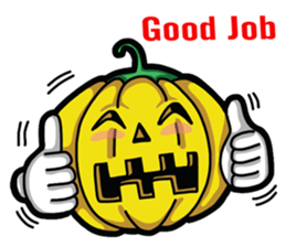 Trick or Treat (pumpkin)Halloween sticker #6930474