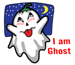 Trick or Treat (pumpkin)Halloween sticker #6930476