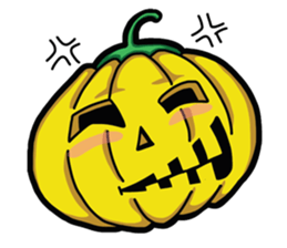 Trick or Treat (pumpkin)Halloween sticker #6930485