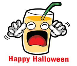 Trick or Treat (Glass)Halloween sticker #6930648