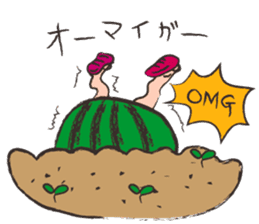 Funny suikachan sticker #6988277