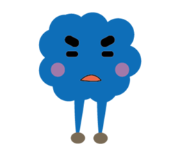 blue family:part 4-Chinese sticker #7020010