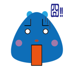 blue family:part 4-Chinese sticker #7020034
