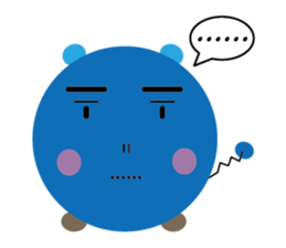 blue family:part 4-Chinese sticker #7020039