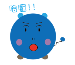 blue family:part 4-Chinese sticker #7020041