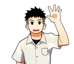 Thai Student Boys 3 Colors sticker #7036448