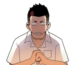 Thai Student Boys 3 Colors sticker #7036457