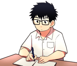 Thai Student Boys 3 Colors sticker #7036477