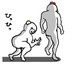 body with representation sticker sticker #7084006