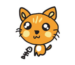 Kittycute and Platoo sticker #7092205