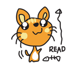 Kittycute and Platoo sticker #7092215