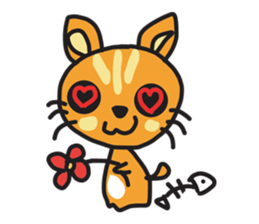 Kittycute and Platoo sticker #7092220