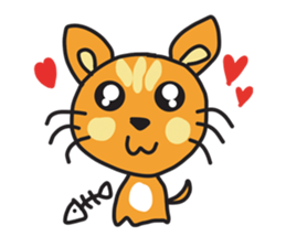 Kittycute and Platoo sticker #7092232