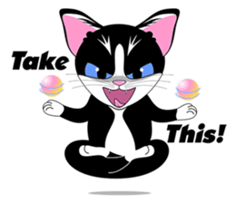 Tuxadore Cat sticker #7151322