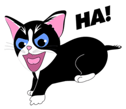 Tuxadore Cat sticker #7151323