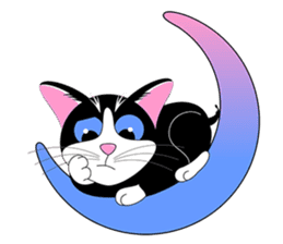 Tuxadore Cat sticker #7151332