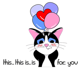 Tuxadore Cat sticker #7151338