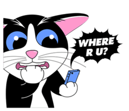 Tuxadore Cat sticker #7151339