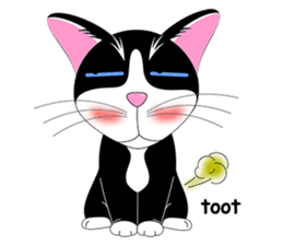 Tuxadore Cat sticker #7151342