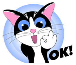 Tuxadore Cat sticker #7151347