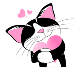 Tuxadore Cat sticker #7151351