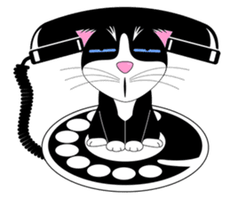 Tuxadore Cat sticker #7151356
